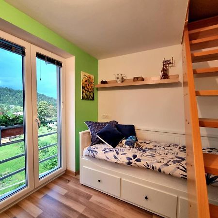 Gartnar Home -Hiska S Pridihom Domacnosti In Pogledom Na Hribe. Radovljica Exteriér fotografie